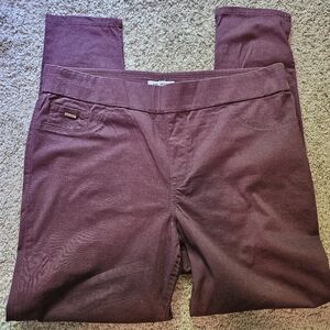 Nine West purple skinny pants. Size 16.